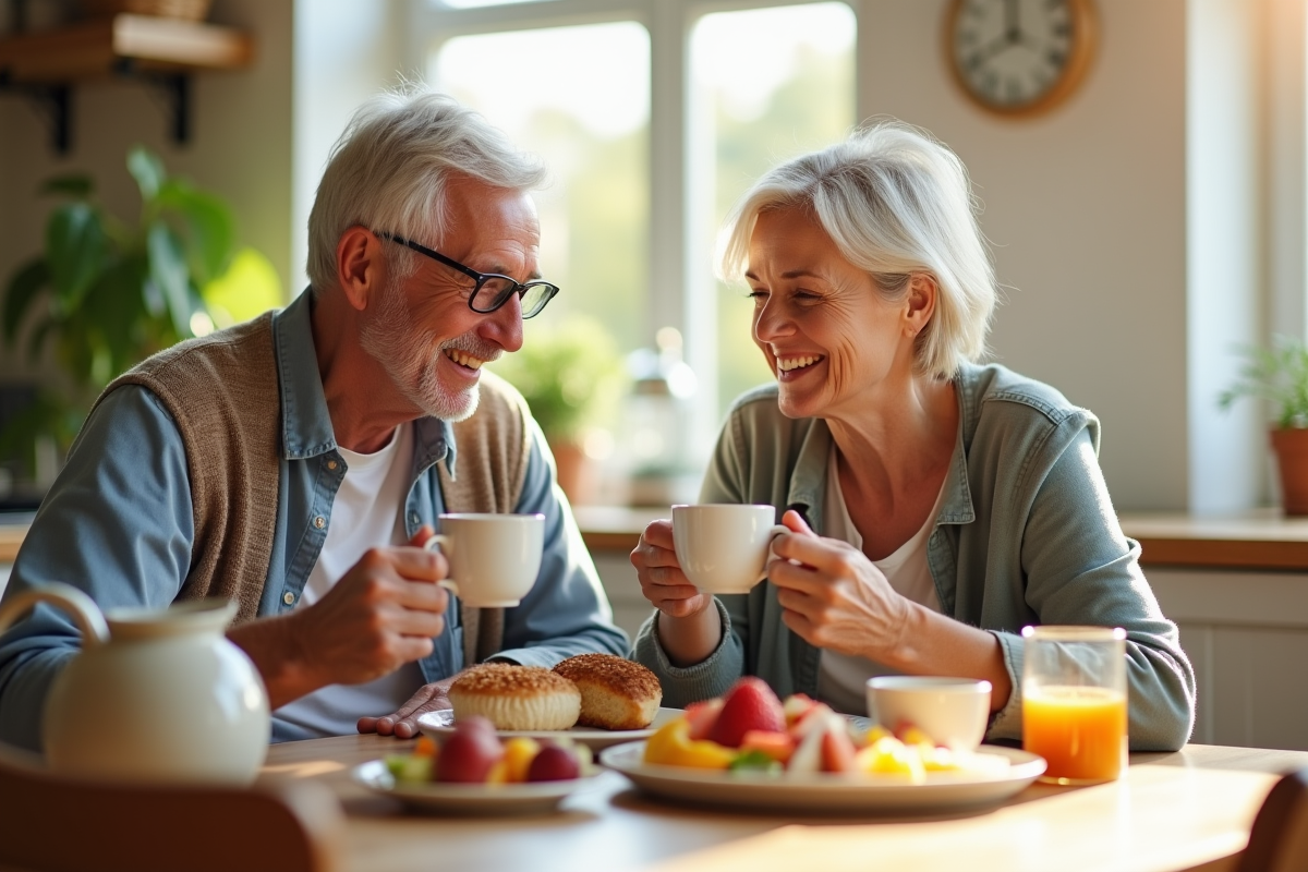 Petit-déjeuner idéal pour seniors : composition et bienfaits